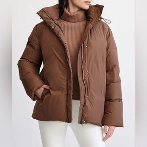 Jenni Kayne Puffer Coat in Copper